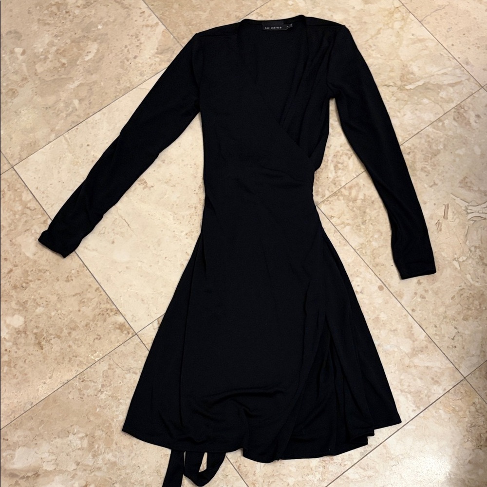 The Limited Black Long Sleeve Dress